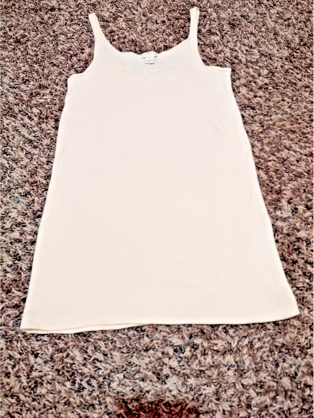 J. Crew Cream Colored Tank Top Size M